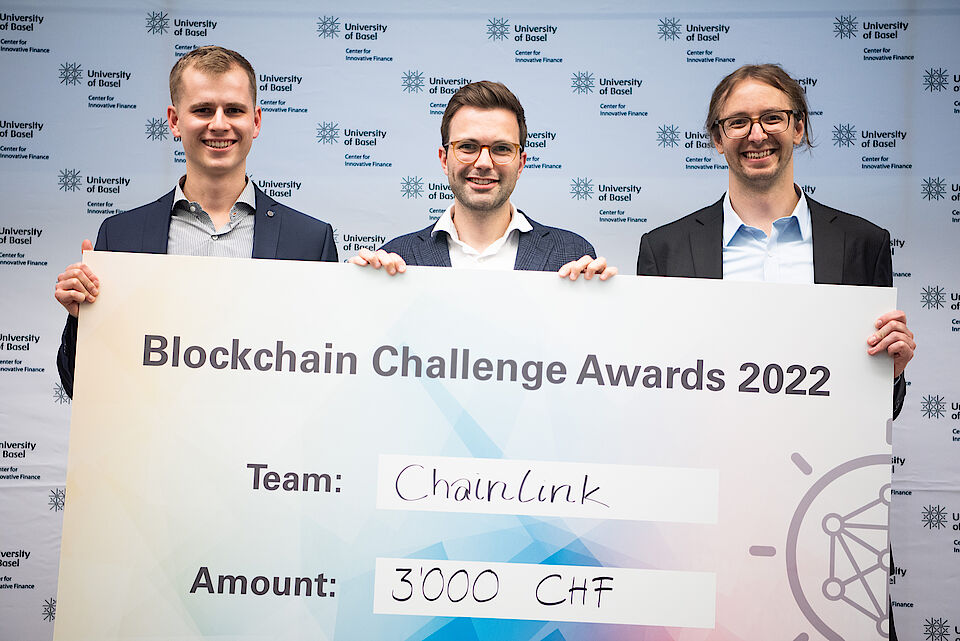 Winner Team Chainlink Labs Blockchain Challenge 2022 University of Basel