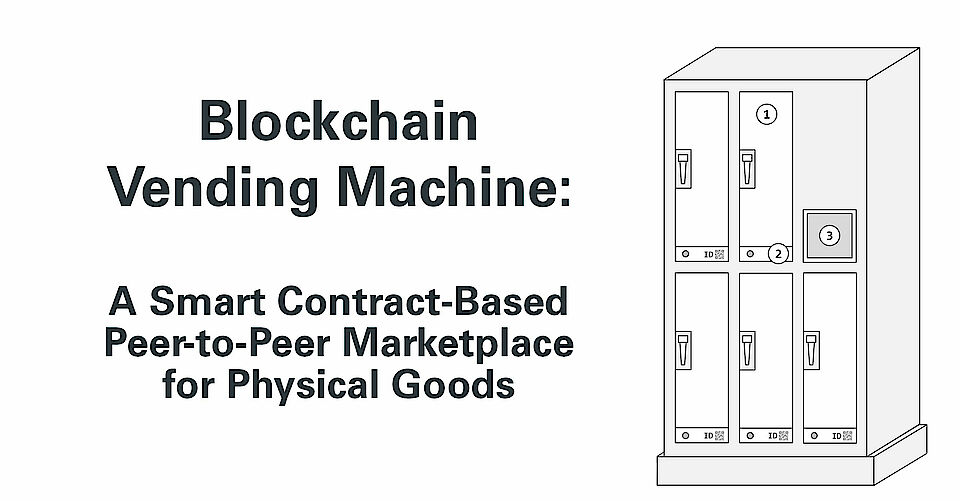 Blockchain Vending Machine: A Smart Contract-Based Peer-to-Peer Marketplace for Physical Goods
