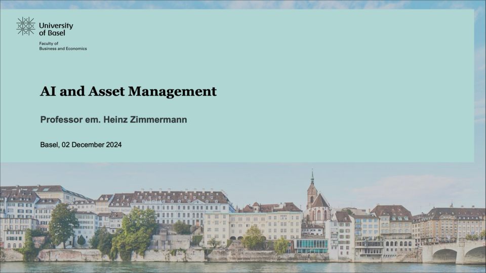 AI and Asset Management