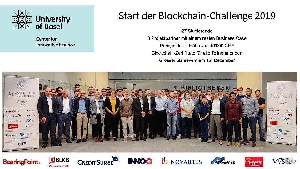 Blockchain Challenge 2019 - Kickoff Event