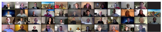 Blockchain Challenge Participants 2021, Corona Edition, Online Meeting